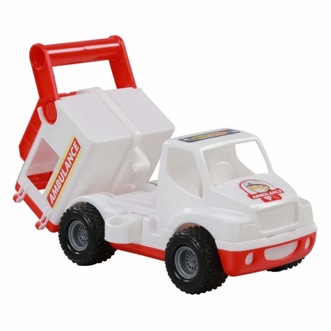 White Ambulance Toy Truck