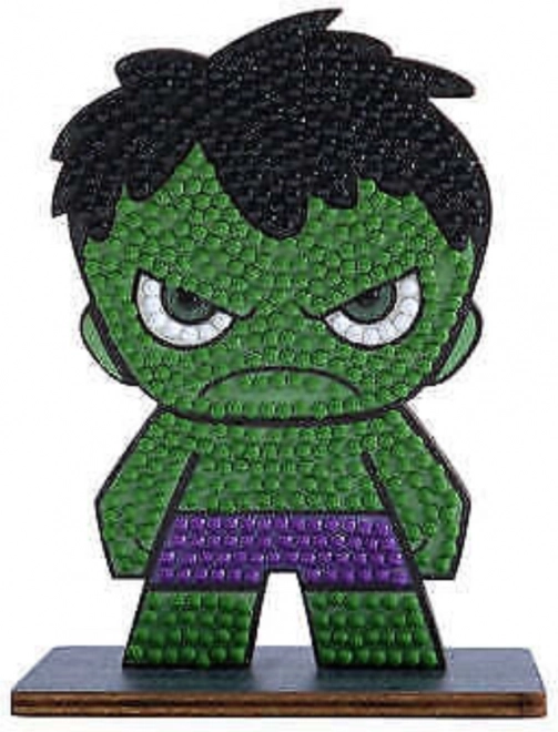 Peinture diamant Avengers : Hulk