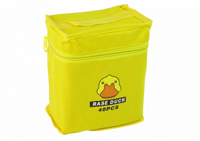 Set of 48 Markers with Carrying Case in Yellow