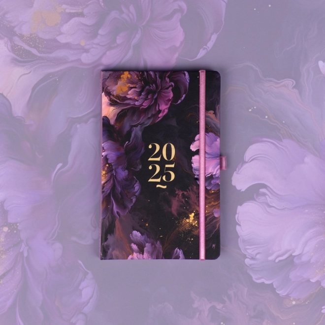 Weekly Planner Purple 2025