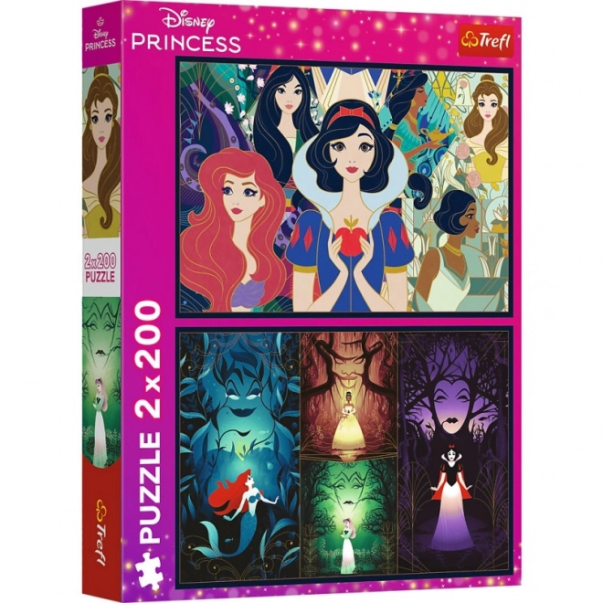 Disney Princess Enchanting Puzzles Set 2x200 Pieces