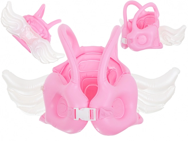 Inflatable Pink Wing Life Vest