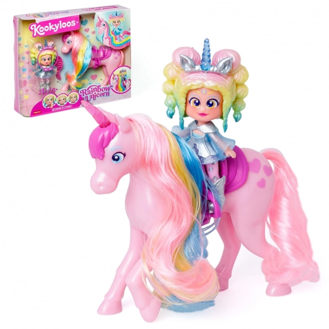 Panenka KookyLoos Unicorno Arcobaleno