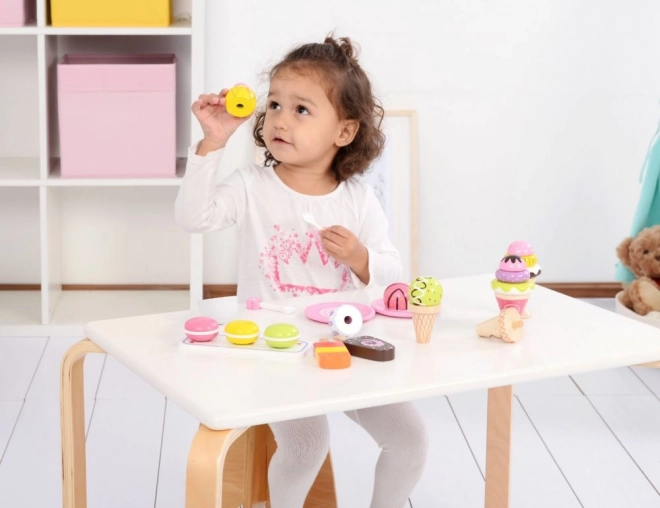 Wooden Ice Cream Toy Set