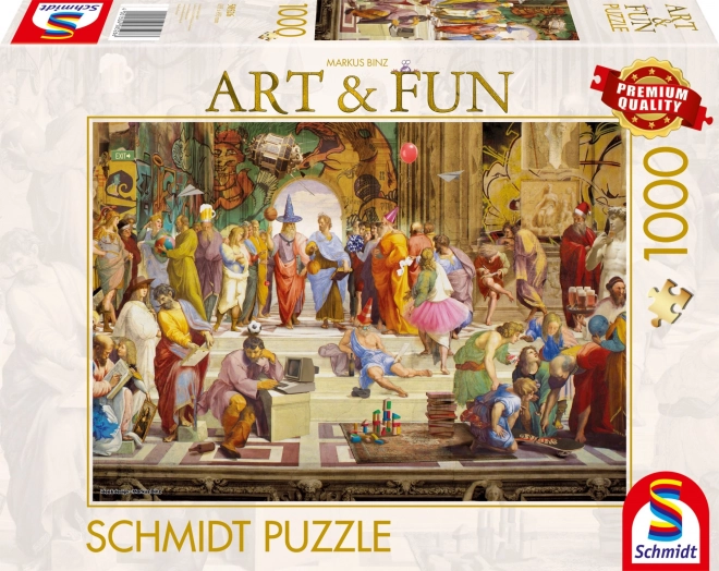 Schmidt Puzzle Art & Fun: The School of Athens by Raphael