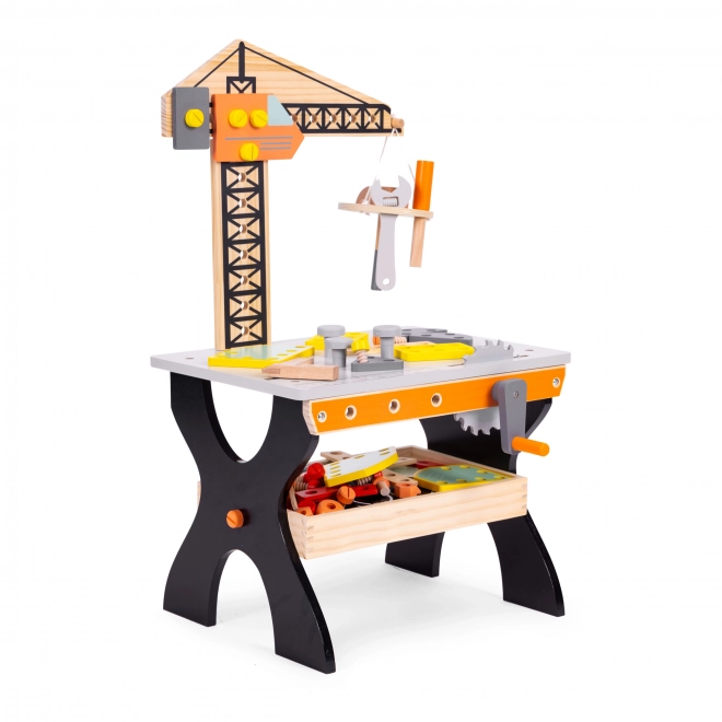 Wooden Workshop Tool Table for Children