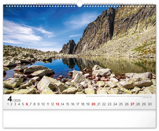 Notique Wall Calendar Magical Tatras 2025