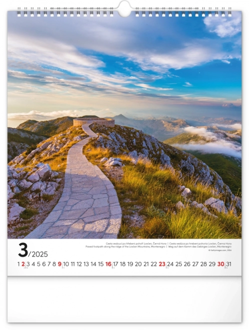 Inspirational Wall Calendar 2025