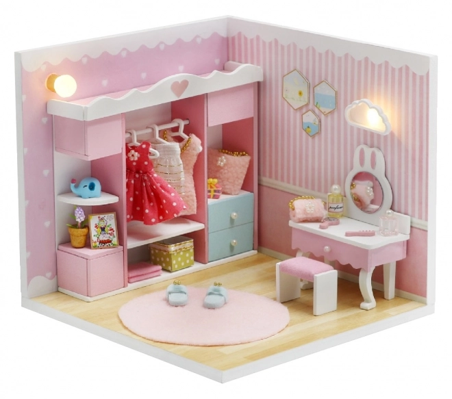 2Kids Toys Miniature House Cute Wardrobe