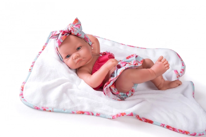 Realistic Baby Doll with Vinyl Body - 42 cm