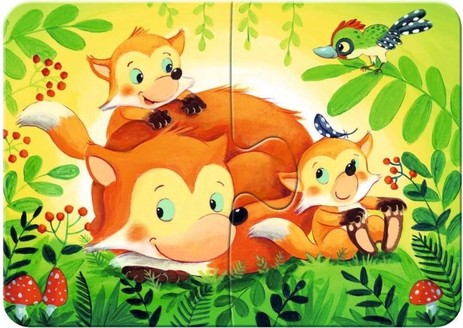 My First Puzzle Forest Animals 4 in 1 Set