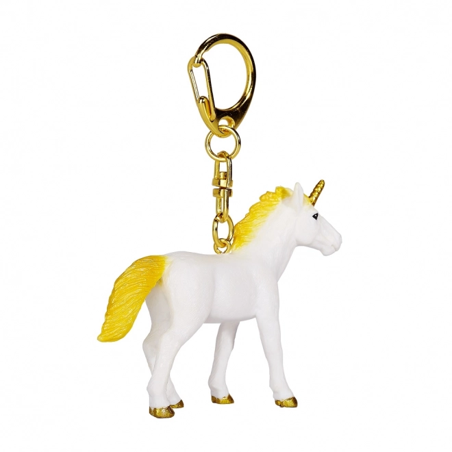 Mojo unicorn keychain yellow