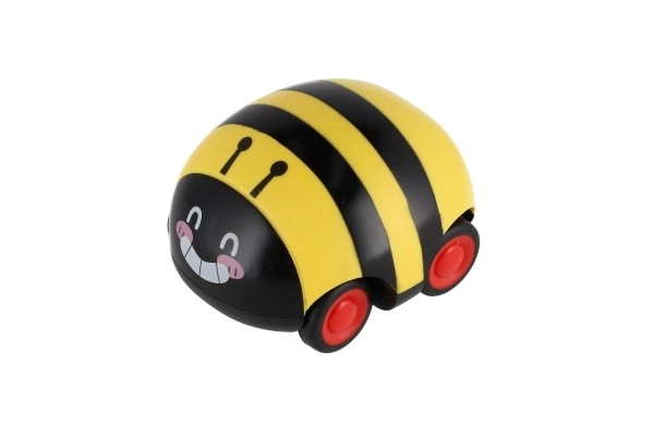 Plastic wind-up toy beetle 9cm - 4 types