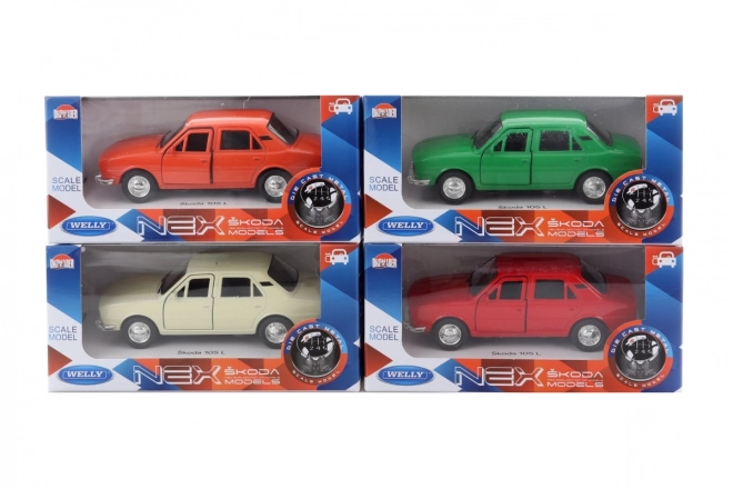 Škoda 105 L Model Car 1:34 Scale