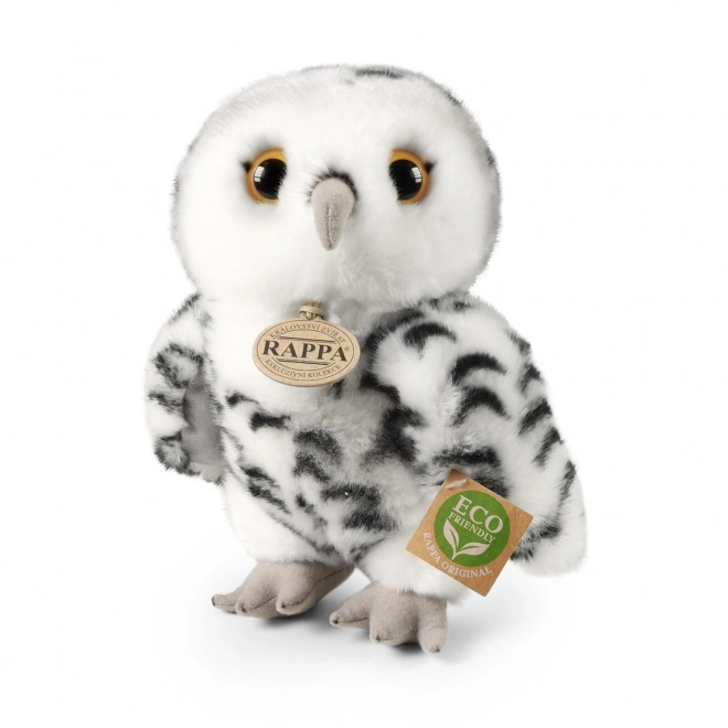 White Plush Owl Eco-Friendly