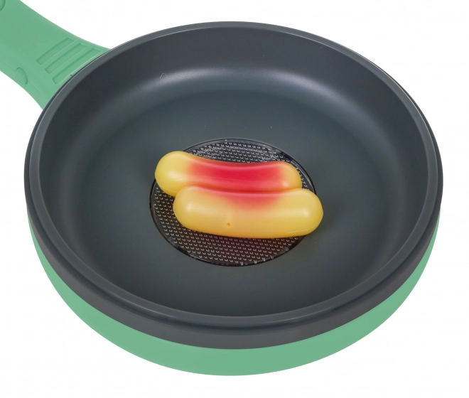 Interactive Frying Pan with Cooking Features for Kids