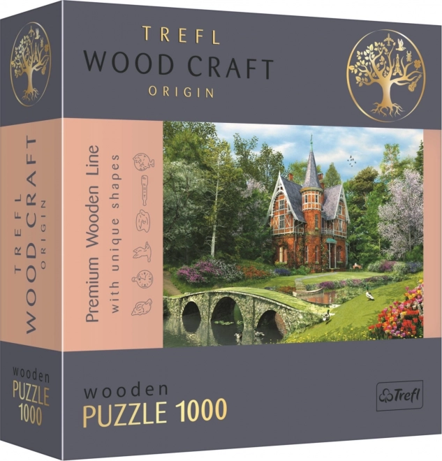 Wood Craft Origin Victorian House Puzzle 1000 Pieces