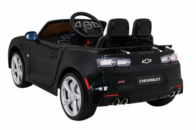 Chevrolet Camaro 2SS cu baterie + telecomandă + roți EVA + pornire ușoară + sunete și lumini – Černá