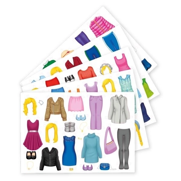 Dress-up Paper Doll Set