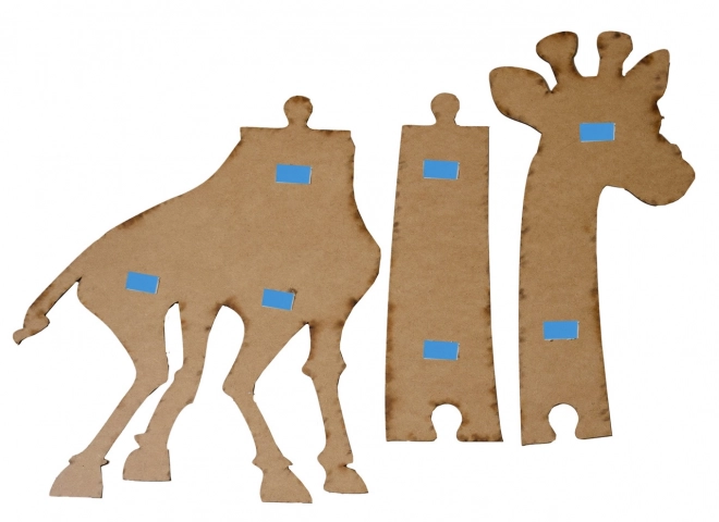 Wooden Giraffe Height Chart