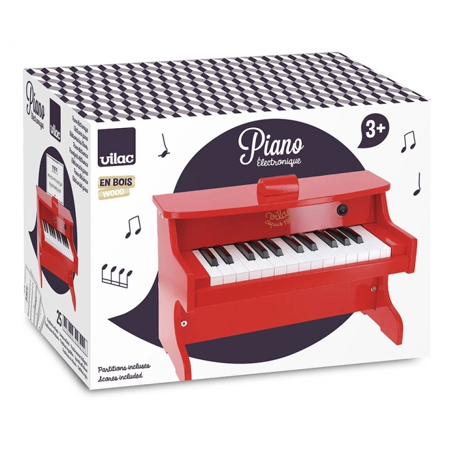 Red Children's Electronic Piano