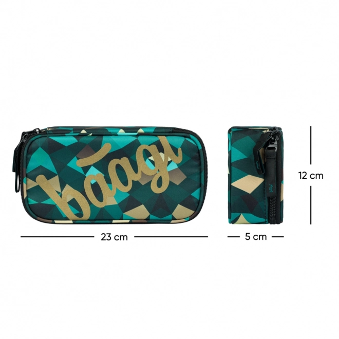 School Pencil Case Skate Polygon