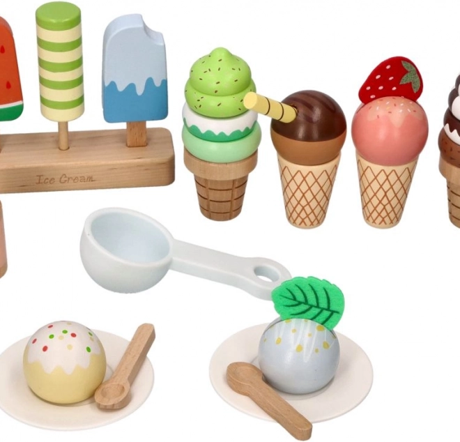 Kleine IJssalon - Set voor het Serveren van IJs
