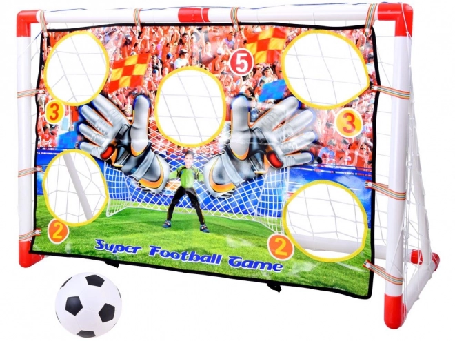 Soccer Training Goal with Target Panel