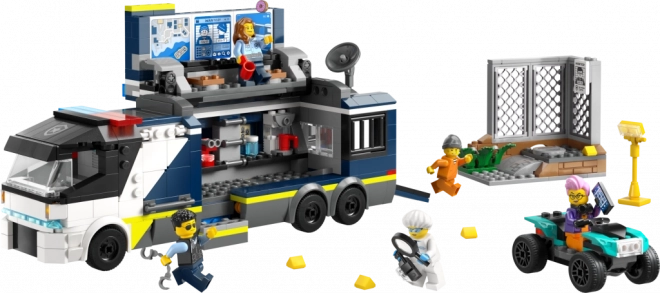 Mobile Crime Lab Police Playset