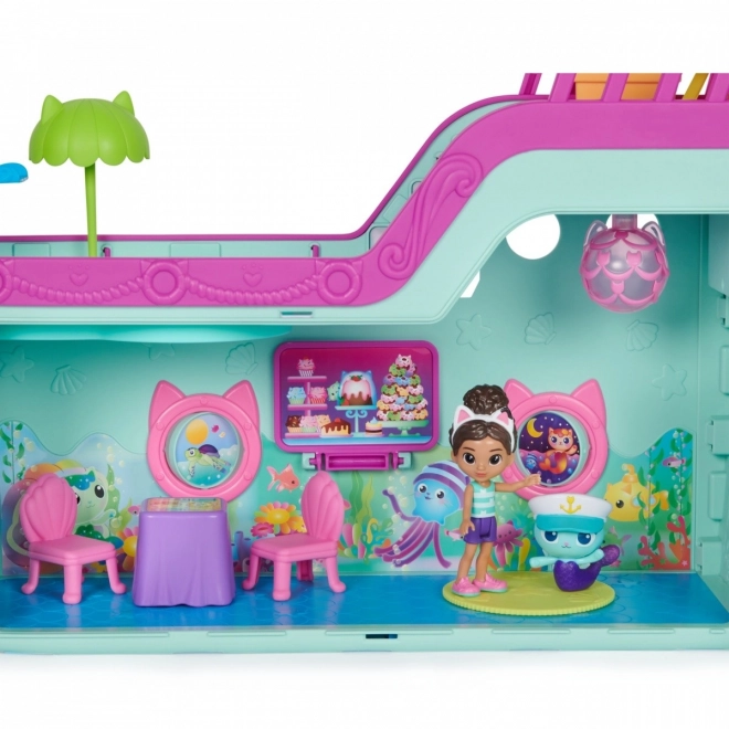 Gabi's Dollhouse Cruise Ship Playset