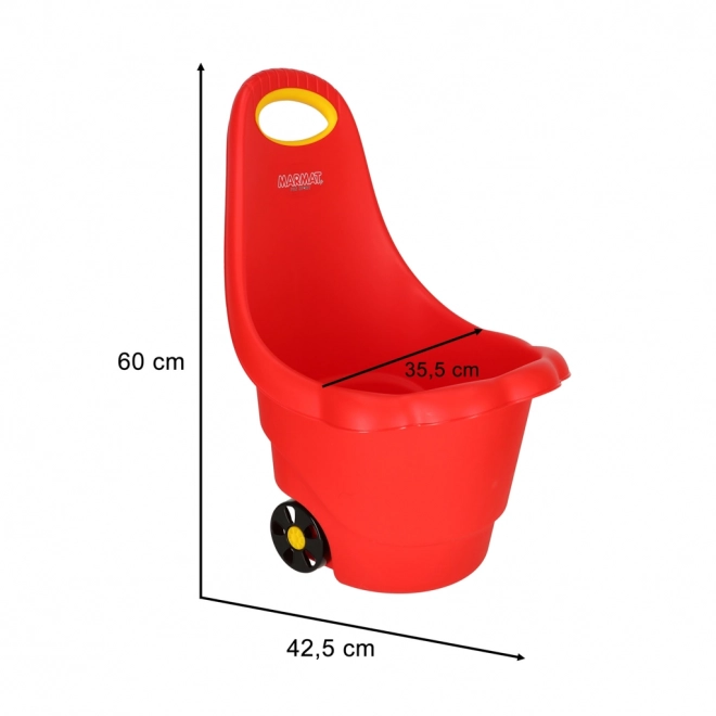 Children's Red Multifunctional Cart