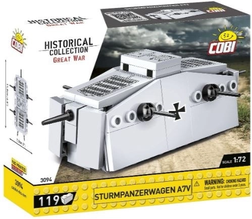 COBI Construction Blocks Sturmpanzerwagen A7V Model