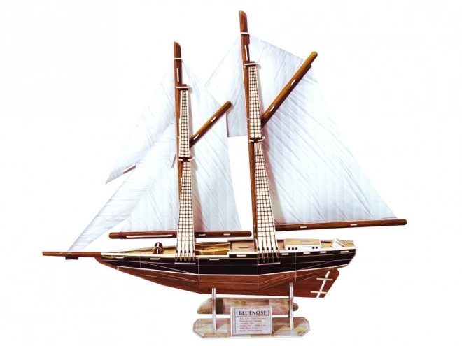 3D puzzle sailing ship BLUENOSE