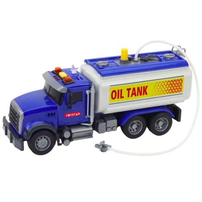 Cistern truck with water and light and sound effects