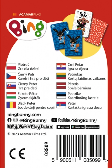 Traditional Card Game Bing Bunny