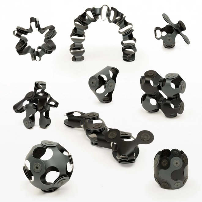 Designer Magnetic Blocks Clixo Black