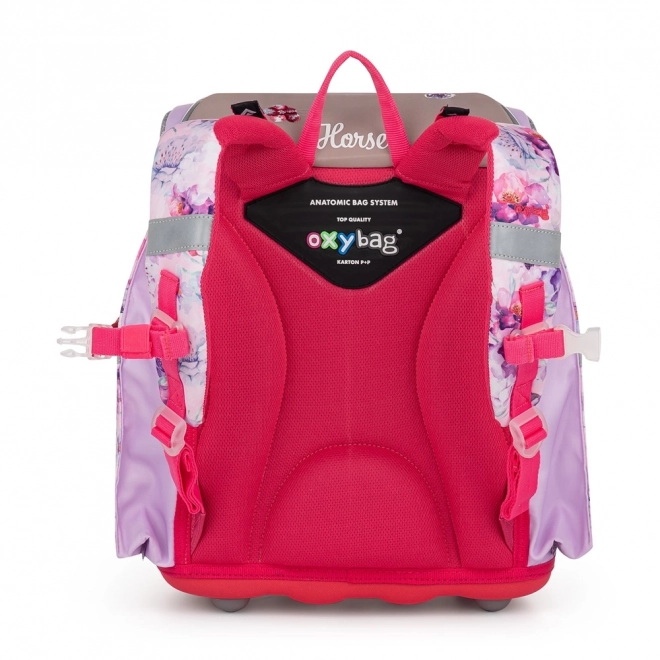 School Backpack Premium Light Horse Romantic