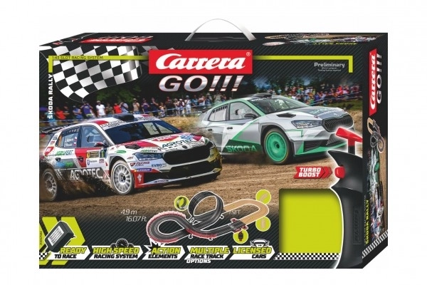 Carrera GO!!! Skoda Rally Track Set