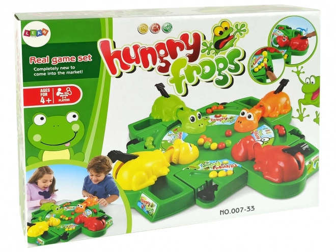 Hungry Frogs Dexterity Board Game