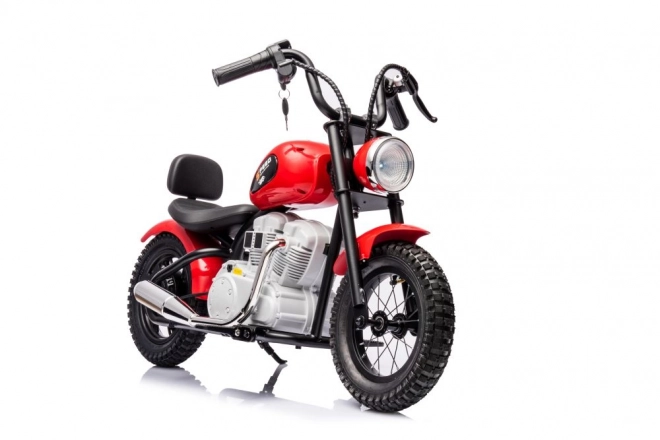 Battery Powered Red Motorcycle