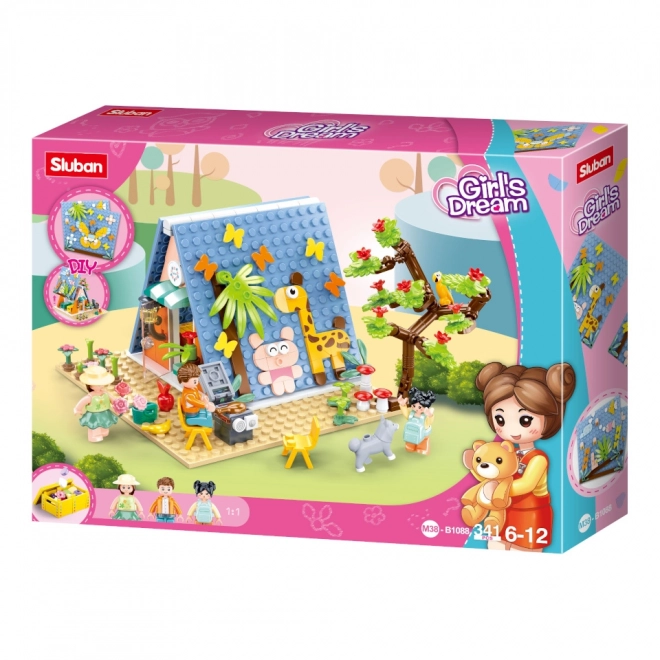 Sluban Girls Dream Camping Adventure Set