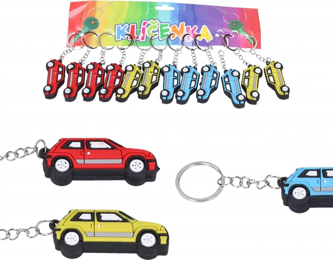 Porte-clés Auto Mélange de Couleurs