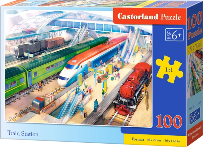 Train Station Puzzle 100 Pieces