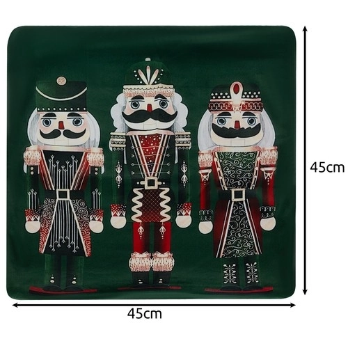 Decorative Christmas Cushion Cover Nutcracker 40x40cm