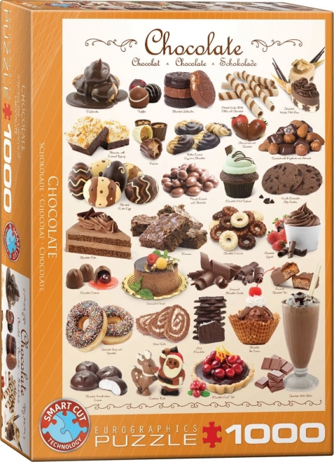 Eurographics Chocolate Puzzle 1000 Pieces