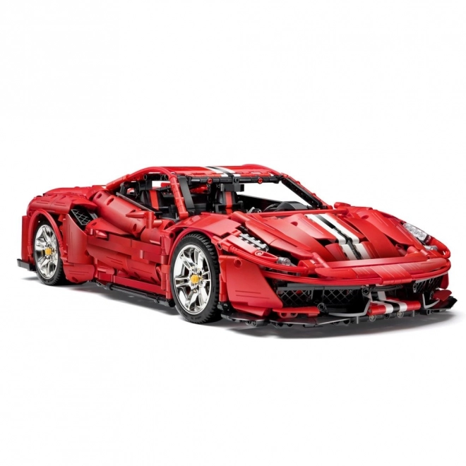 Red Sports Car Building Blocks