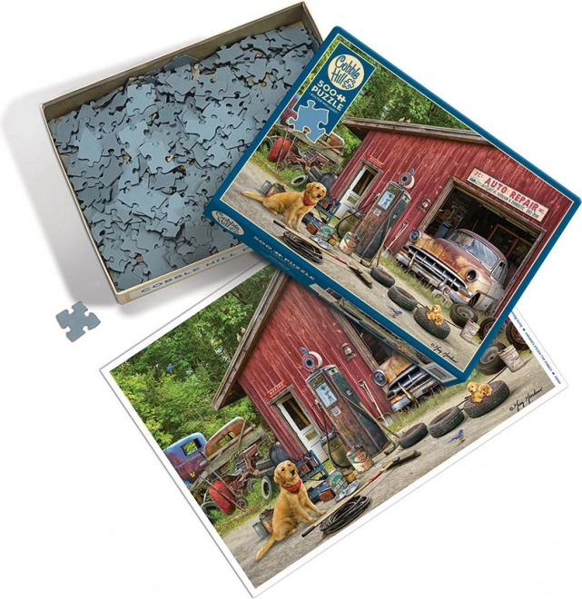 Auto Repair Puzzle 500 Pieces