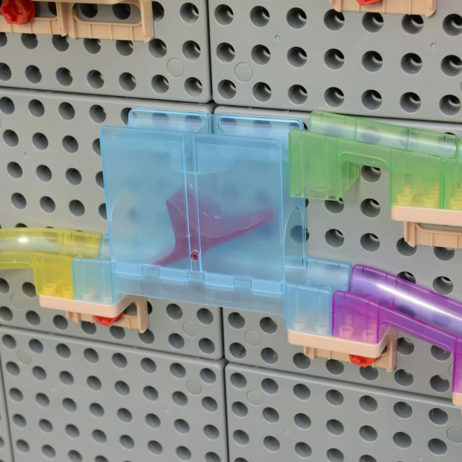 Set da costruzione Masterkidz tavola STEM per pista a biglie 209 pezzi
