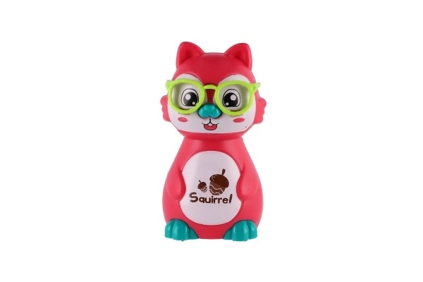 Wind-up Plastic Squirrel Toy