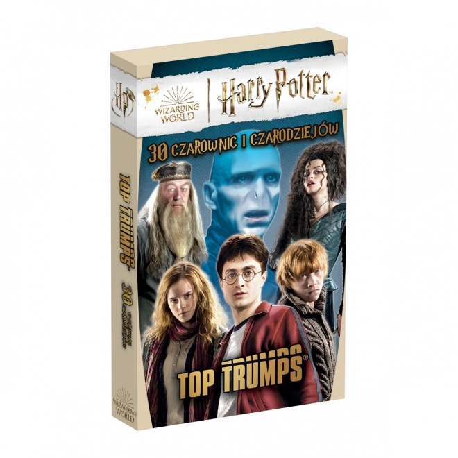 Card Game Top Trumps Harry Potter 30 Witches and Wizards